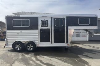 2026 Elite 2 Horse  Straight Load Gooseneck