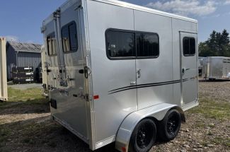 2026 Frontier Strider Lite - 2 horse slant 7'6 tall,  ramp load